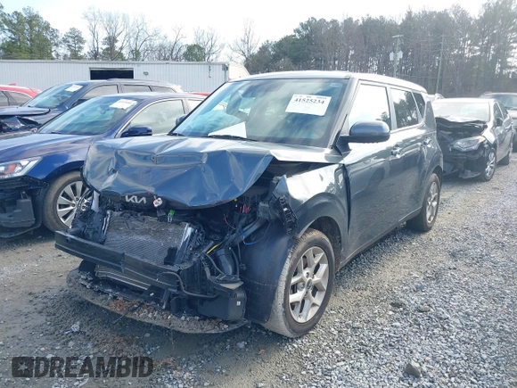 2022 Kia Soul LX with VIN KNDJ23AUXN7836205, listed as a IAAI auction lot 41525234 with 43,700 mi miles and . Bid and sale history available at DreamBid. Image 16.