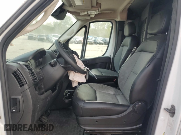 2023 Ram ProMaster Cargo with VIN 3C6LRVNG5PE500427, listed as a Copart auction lot 69669214 with Not Provided miles and Salvage Title. Bid and sale history available at DreamBid. Image 7.