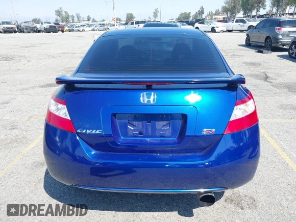 2008 Honda Civic Cpe Si with VIN 2HGFG21558H703002, listed as a IAAI auction lot 41939750 with 155,156 mi miles. Bid and sale history available at carsss.com. Image 17.