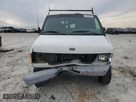 2001 Ford Econoline Cargo with VIN 1FTNS24L81HB06795, listed as a Copart auction lot 46926995 with 409,493 mi miles and Salvage Title. Bid and sale history available at DreamBid. Image 5.