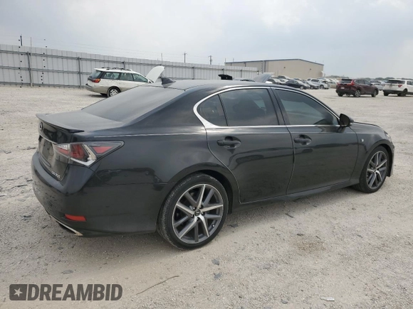 2016 Lexus GS 350 with VIN JTHBZ1BL4GA000114, listed as a Copart auction lot 55514934 with 82,524 mi miles and Salvage Title. Bid and sale history available at carsss.com. Image 3.