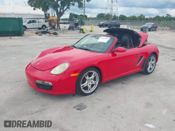2006 Porsche Boxster with VIN WP0CA29866U712142, listed as a IAAI auction lot 42423093 with 57,057 mi miles and . Bid and sale history available at DreamBid. Image 17.