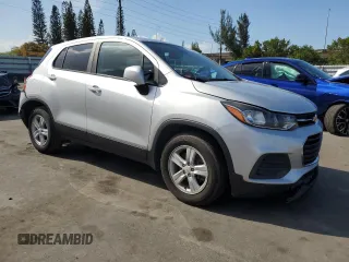 2020 Chevrolet Trax LS with VIN KL7CJKSB1LB021319, listed as a Copart auction lot 51407555 with 72,584 mi miles and Non Repairable. Bid and sale history available at carsss.com. Image 4.