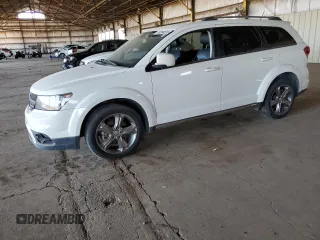 2016 Dodge Journey Crossroad z VIN 3C4PDCGG7GT140082, wystawiony jako Copart lot #55294535 z przebiegiem 120 269 mil mil oraz Czysty tytuł • Clean title. Historia ofert i sprzedaży dostępna na DreamBid. Obrazek 1.