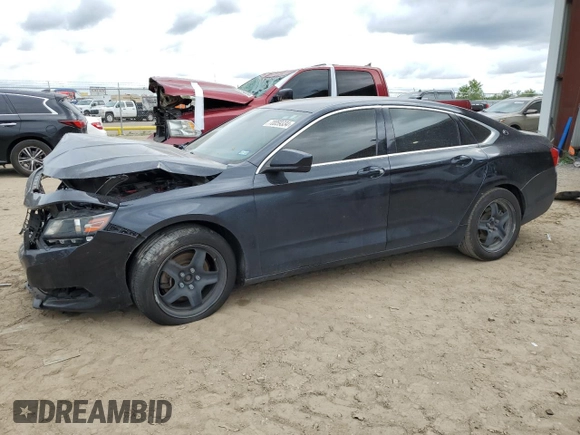 2017 Chevrolet Impala LS with VIN 2G11X5SA5H9156385, listed as a Copart auction lot 70059334 with 143,328 mi miles and Salvage title. Bid and sale history available at DreamBid. Image 1.