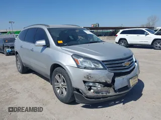 2016 Chevrolet Traverse LT z VIN 1GNKRHKD3GJ129665, wystawiony jako IAAI lot #41878418 z przebiegiem Nie podano mil oraz . Historia ofert i sprzedaży dostępna na DreamBid. Obrazek 1.