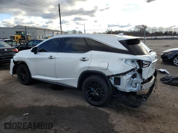 2021 Lexus RX with VIN JTJHZKFA4M2029125, listed as a Copart auction lot 78623524 with 83,535 mi miles and Salvage Title. Bid and sale history available at carsss.com. Image 2.