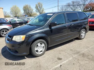 2012 Dodge Grand Caravan SE with VIN 2C4RDGBG6CR323638, listed as a Copart auction lot 52286345 with 189,686 mi miles and Clean Title. Bid and sale history available at DreamBid. Image 1.