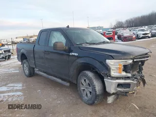 2019 Ford F-150 XL with VIN 1FTFX1E5XKKD99233, listed as a IAAI auction lot 41369349 with 1 mi miles. Bid and sale history available at carsss.com. Image 1.