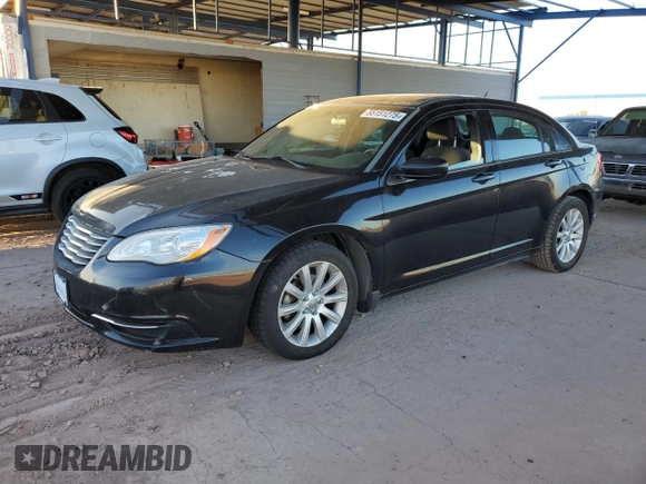 2014 Chrysler 200 Touring with VIN 1C3CCBBB1EN137252, listed as a Copart auction lot 55151275 with 132,878 mi miles and Clean Title. Bid and sale history available at carsss.com. Image 1.