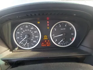 2005 BMW 5 Series 545i with VIN WBANB33565CN65980, listed as a Copart auction lot 52961975 with 143,772 mi miles and Salvage Title. Bid and sale history available at carsss.com. Image 9.
