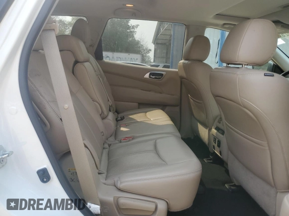 2018 Nissan Pathfinder Platinum z VIN 5N1DR2MN0JC647728, wystawiony jako Copart lot #49918025 z przebiegiem 94 946 mil mil oraz Szkoda całkowita • Salvage title. Historia ofert i sprzedaży dostępna na DreamBid. Obrazek 11.