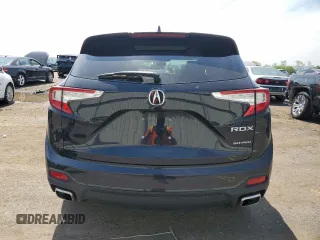 2024 Acura RDX Technology with VIN 5J8TC2H55RL012996, listed as a Copart auction lot 56500785 with 9,023 mi miles and Salvage title. Bid and sale history available at DreamBid. Image 6.