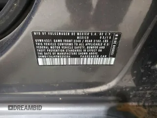 2015 Volkswagen Jetta SE с VIN 3VWD17AJ4FM325204, выставлен на аукционе Copart как лот 59141575 с пробегом Не указан миль и Списание • Salvage title. История ставок и продаж доступна на DreamBid. Изображение 13.