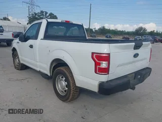 2018 Ford F-150 XL with VIN 1FTMF1EBXJFB94518, listed as a IAAI auction lot 41463535 with 137,037 mi miles. Bid and sale history available at carsss.com. Image 3.