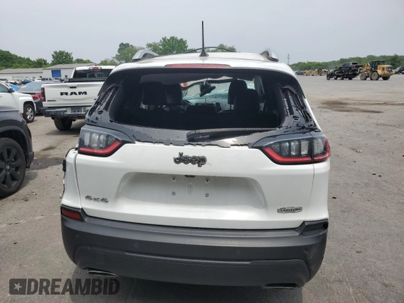 2019 Jeep Cherokee Latitude Plus z VIN 1C4PJMLN0KD372668, wystawiony jako Copart lot #60802365 z przebiegiem Nie podano mil oraz Szkoda całkowita • Salvage title. Historia ofert i sprzedaży dostępna na DreamBid. Obrazek 6.