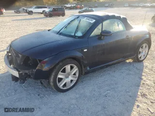 2003 Audi TT with VIN TRUTC28N431018585, listed as a Copart auction lot 76498354 with 125,601 mi miles and Salvage Title. Bid and sale history available at carsss.com. Image 1.