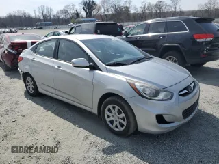 2014 Hyundai Accent GLS with VIN KMHCT4AE7EU638117, listed as a Copart auction lot 49816955 with 189,255 mi miles and Salvage Title. Bid and sale history available at carsss.com. Image 4.
