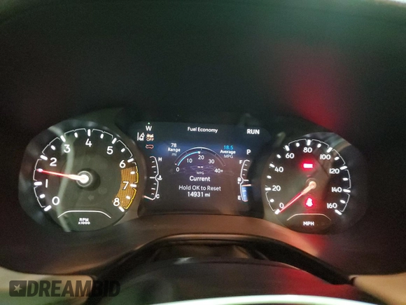 2023 Jeep Compass Limited with VIN 3C4NJDCN1PT561337, listed as a Copart auction lot 42622345 with 14,931 mi miles and Clean Title. Bid and sale history available at carsss.com. Image 9.