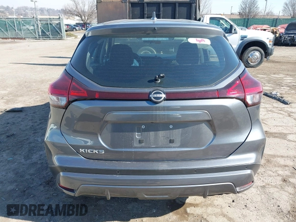 2023 Nissan Kicks S with VIN 3N1CP5BV3PL533670, listed as a IAAI auction lot 41652382 with 61,277 mi miles. Bid and sale history available at carsss.com. Image 16.