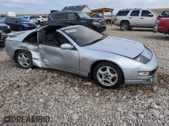 1993 Nissan 300ZX z VIN GCZ32546193, wystawiony jako Copart lot #54944495 z przebiegiem 140 834 mil mil oraz Szkoda całkowita • Salvage title. Historia ofert i sprzedaży dostępna na DreamBid. Obrazek 4.