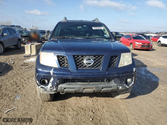 2011 Nissan Frontier PRO-4X with VIN 1N6AD0EV9BC402014, listed as a Copart auction lot 44268995 with 160,287 mi miles and Salvage Title. Bid and sale history available at carsss.com. Image 5.
