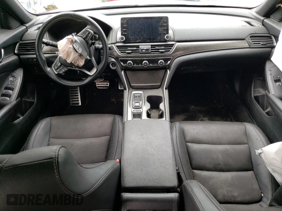 2019 Honda Accord Sport with VIN 1HGCV2F37KA008512, listed as a Copart auction lot 56175805 with 86,980 mi miles and Salvage title. Bid and sale history available at DreamBid. Image 8.