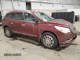 2017 Buick Enclave Leather with VIN 5GAKVBKD3HJ210489, listed as a Copart auction lot 42031285 with 91,154 mi miles and Salvage Title. Bid and sale history available at DreamBid. Image 4.