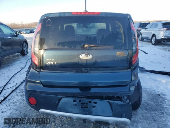 2018 Kia Soul + with VIN KNDJP3A59J7511095, listed as a Copart auction lot 41427965 with Not Provided miles and Non Repairable. Bid and sale history available at DreamBid. Image 6.