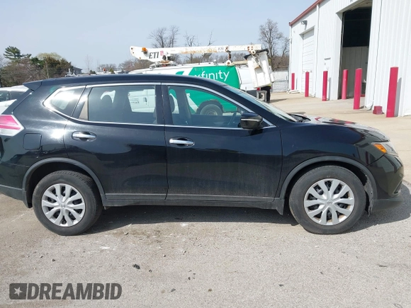 2015 Nissan Rogue S with VIN KNMAT2MT5FP514938, listed as a IAAI auction lot 41936913 with 116,631 mi miles and . Bid and sale history available at DreamBid. Image 13.