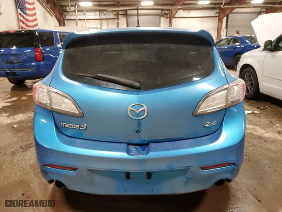 2010 Mazda Mazda3 s Grand Touring with VIN JM1BL1H5XA1131955, listed as a Copart auction lot 47003085 with NaN miles and Clean Title. Bid and sale history available at carsss.com. Image 6.
