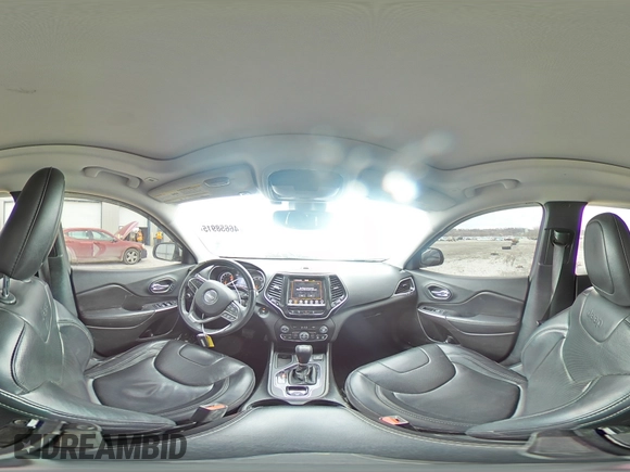 2019 Jeep Cherokee Limited with VIN 1C4PJLDX2KD263106, listed as a Copart auction lot 46658915 with 77,934 mi miles and Salvage title. Bid and sale history available at DreamBid. Image 15.