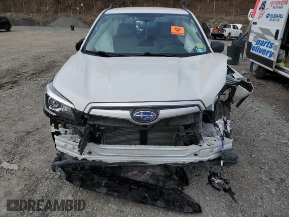 2019 Subaru Forester with VIN JF2SKACC1KH466489, listed as a Copart auction lot 52566935 with 77,411 mi miles and Salvage Title. Bid and sale history available at carsss.com. Image 5.