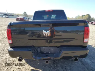2018 Ram 1500 Express with VIN 1C6RR6FT4JS171221, listed as a Copart auction lot 50465125 with 91,329 mi miles and Salvage title. Bid and sale history available at DreamBid. Image 6.