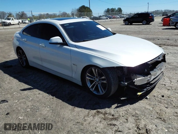 2019 BMW 4 Series 430i z VIN WBA4J1C50KBM14346, wystawiony jako IAAI lot #41770469 z przebiegiem 87 026 mil mil oraz . Historia ofert i sprzedaży dostępna na DreamBid. Obrazek 1.