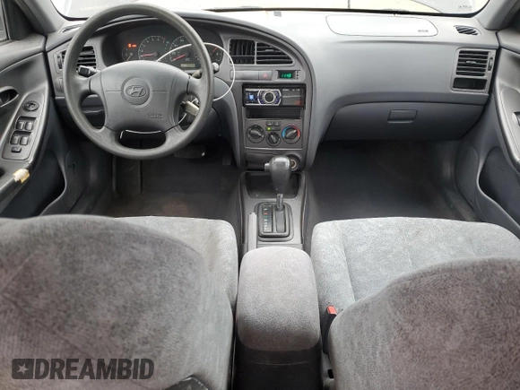 2002 Hyundai Elantra GLS with VIN KMHDN45D42U292698, listed as a Copart auction lot 52349925 with 99,424 mi miles and Salvage title. Bid and sale history available at DreamBid. Image 8.