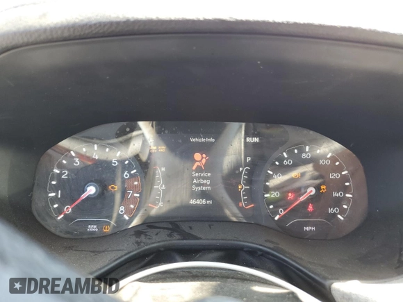 2022 Jeep Compass Latitude Lux z VIN 3C4NJDFB8NT157868, wystawiony jako Copart lot #69143104 z przebiegiem 46 406 mil mil oraz Szkoda całkowita • Salvage title. Historia ofert i sprzedaży dostępna na DreamBid. Obrazek 9.