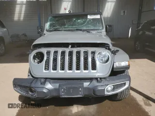 2023 Jeep Gladiator Overland with VIN 1C6HJTFG2PL542657, listed as a Copart auction lot 63384465 with 29,728 mi miles and Non repairable. Bid and sale history available at DreamBid. Image 5.
