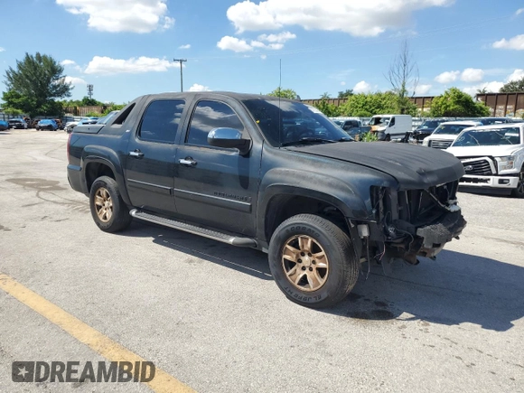 2008 Chevrolet Avalanche LTZ with VIN 3GNEC12068G182396, listed as a Copart auction lot 67563464 with 122,927 mi miles and Salvage Title. Bid and sale history available at carsss.com. Image 4.