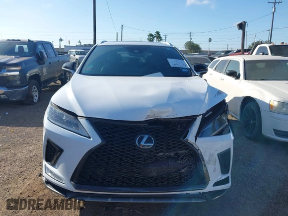 2022 Lexus RX 350 F Sport with VIN 2T2YZMDA0NC368528, listed as a IAAI auction lot 41175097 with 48,452 mi miles and . Bid and sale history available at DreamBid. Image 12.