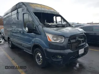 2020 Ford Transit Cargo with VIN 1FTBR3X86LKA47926, listed as a IAAI auction lot 41139668 with Not Provided miles. Bid and sale history available at carsss.com. Image 1.