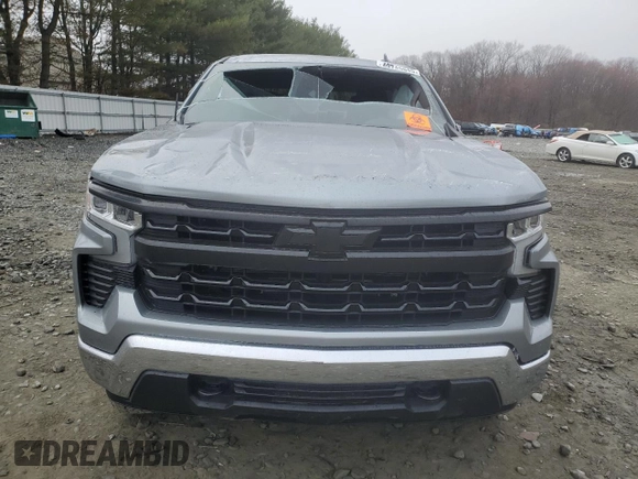 2025 Chevrolet Silverado 1500 LT with VIN 1GCPKKEK5SZ177043, listed as a Copart auction lot 49745845 with Not Provided miles and Salvage Title. Bid and sale history available at DreamBid. Image 5.