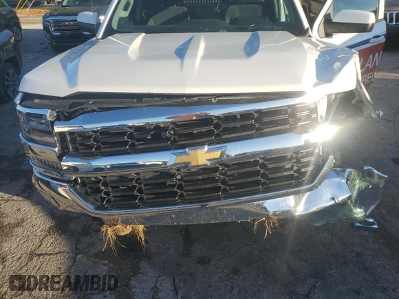 2019 Chevrolet Silverado 1500 LT with VIN 2GCVKPEC4K1127224, listed as a Copart auction lot 85143194 with 124,785 mi miles and Salvage Title. Bid and sale history available at DreamBid. Image 11.