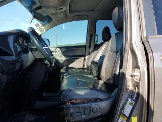 2017 Toyota Sienna SE with VIN 5TDXZ3DC1HS768654, listed as a Copart auction lot 48874735 with 246,060 mi miles and Salvage Title. Bid and sale history available at carsss.com. Image 7.