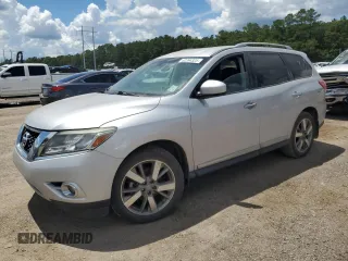 2013 Nissan Pathfinder S with VIN 5N1AR2MN5DC682174, listed as a Copart auction lot 62394325 with Not provided miles and Clean title. Bid and sale history available at DreamBid. Image 1.