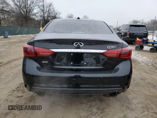 2019 Infiniti Q50 Red Sport 400 с VIN JN1FV7ARXKM800157, выставлен на аукционе Copart как лот 88136475 с пробегом 95 425 миль миль и Списание • Salvage title. История ставок и продаж доступна на DreamBid. Изображение 6.