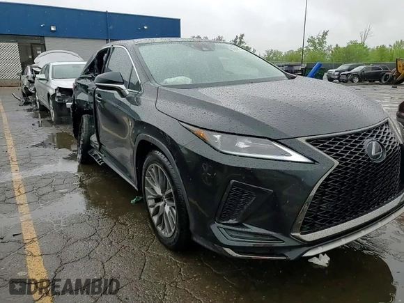 2020 Lexus RX 350 F Sport with VIN 2T2SZMDA5LC224069, listed as a Copart auction lot 56298745 with 47,988 mi miles and Non repairable. Bid and sale history available at DreamBid. Image 14.