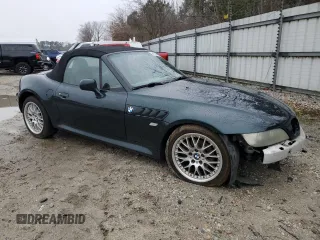 2000 BMW Z3 2.8 z VIN 4USCH3341YLF43502, wystawiony jako Copart lot #44773415 z przebiegiem 168 390 mil mil oraz Szkoda całkowita • Salvage title. Historia ofert i sprzedaży dostępna na DreamBid. Obrazek 4.