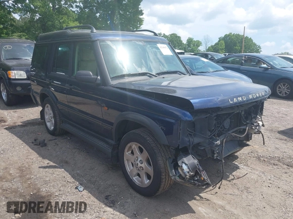 2003 Land Rover Discovery with VIN SALTR16483A787662, listed as a IAAI auction lot 42140472 with 122,446 mi miles and . Bid and sale history available at DreamBid. Image 1.
