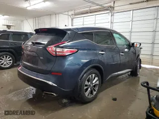 2016 Nissan Murano S with VIN 5N1AZ2MG1GN110593, listed as a Copart auction lot 47874785 with 154,292 mi miles and Salvage Title. Bid and sale history available at carsss.com. Image 3.